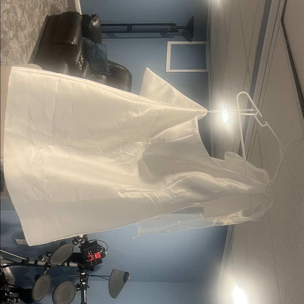 Leading Lady One Shoulder White Dress